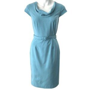 Calvin Klein Blue Career Pencil Dress Work 2